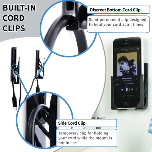 Dockem Koala Mount 2.0 - Black Portable Electronic Device Mount for Smartphones......