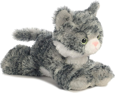 Aurora® Adorable Mini Flopsie™ Lily™ Stuffed Animal - Playful Ease - Timeless Companions - Gray 8 Inches...