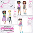 Fashion Angels Fashion Design Sketch Portfolio - Sketch Book for Beginners, Sketch Pad with Stencils and Stickers for Kids 6 and Up, Brown(Covers ...