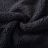Reafort Ultra Soft Sherpa Body Pillow Cover/Case with Zipper Closure 21"x54" (21"x54" Body Pillow Cover, Black)...