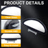 Blind Spot Mirror Adjustable 360 Degree Car Side Mirror, HD Glass Rear View Mirror Exterior Accessories for Car SUV Frame Thickness Less than 5MM...