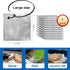 Large Size Non Scratch Steel Wire Dishwashing Rags,Substitute for Steel Wool Scrubbers,Kitchen Cleaning Cloths, Multifunctional Wire Dishcloth for...