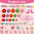ojustbeok April Showers Bring May Flowers Bulletin Board Decorations Spring Cutouts with 3D Tissue Paper Pompoms Spring Bulletin Board Spring Flow...