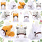 Stuffed Horse, 12 Pieces Assorted Toy Figures, Plush Animals for Holiday Party Favors, 3.2 x 3 Inch...