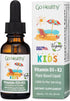 Go Healthy Kids Vitamins D3 K2 (MK-7), Child Vitamin D, Liquid Vegan D3 K2 Drops for Kids, Sugar-Free, Easy-to-Absorb, Children's Growth & Immune ...