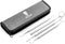 4tified Dental Tools Hygiene Kit 4 PCS French Stainless Steel Professional Teeth Cleaning Home Use Plaque Calculus Removal Tartar Scraper Scaler F...