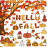 114 Pcs Fall Bulletin Board Decorations Set Thanksgiving Autumn Cutouts Classroom Tree Decor Happy Fall Pumpkin Gnome Paper Cutting with 200 Glue ...