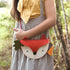 Petit Collage DIY Woodland Fox Felt Bag, Crossbody Bag for Kids with Matching Acorn Zipper Purse for Kids – DIY Crafts Sewing Kit– Makes a Great G...