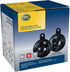 Hella 011225802 Black 77mm 12V BX Disc Horn Kit (Universal Fit)...