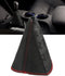 YAKEFLY Canvas Gear Shifter Cover, JDM Style Hyper Fabric Dust Cover & Knob Boot (Black)...