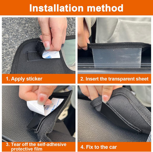 DogLemi 2 Pack Dog Car Door Protector, Car Door Covers for Dogs, Anti-Scratching Waterproof Vehicle Door Cover Guard 600D Oxford Durable for Pet T...