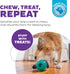 Outward Hound Double-Tuff Interactive Treat Stuffer Dog Chew Toy, Durable Dog Toy, Medium, Blue...
