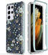 Esdot for Samsung Galaxy S21 Ultra Case,Military Grade Passing 21ft Drop Test,Rugged Cover with Fashionable Designs for Women Girls,Protective Pho...
