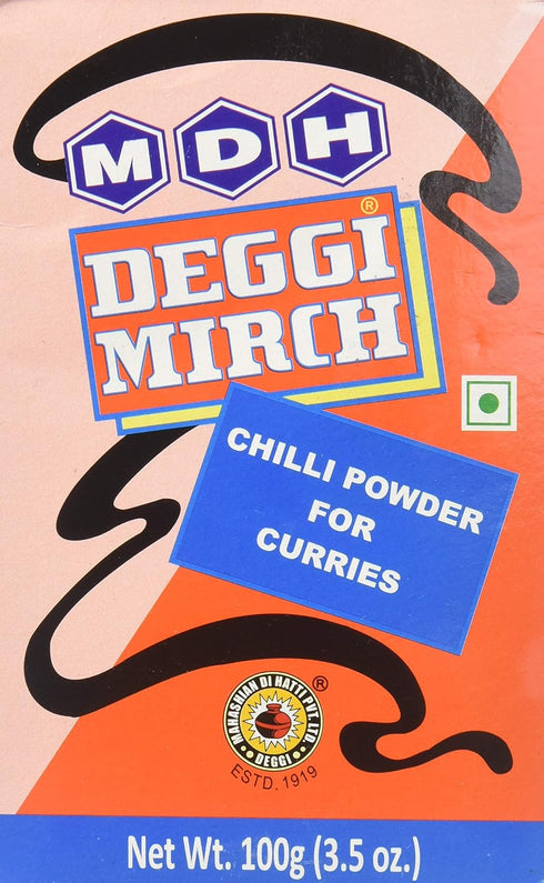 MDH Deggi Mirch (Bright Red Chilli Powder) 100gram...