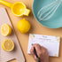 Heart&Berry Lemon Recipe Cards 4x6 Double Sided - Set Of 50 Thick Recipe Cards...