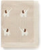 100% Cotton Baby Blanket Knit Soft Cozy Swaddle Receiving Blankets Toddler Infant blanket with Lovely Elephant for Newborn Boy Girls - Camel, 90 x...