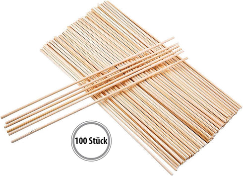 Reed Diffuser Replacement Bamboo Sticks 100 pcs - 9.8in Long (23cm) - for Room Fragrance Oil Diffuser - Room Aromas - Diffuser Kit - Reeds for Aro...