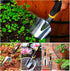 Garden Trowel, Hand Shovel, 2 Piece Cast-Aluminum Heavy Duty with Soft Rubber Handle Garden Tools, Small Hand Trowel for Women Men Kids Gardening...