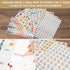 bloom daily planners Meal Planning Stickers - 8 Sheets / 592 Stickers - Essential Variety Pack for Menu Prepping, Grocery Shopping, Food & Diet Tr...
