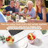Fruit Salad Storage Cup With Lids and Fork, 20 Oz Plastic Airtight Fruit Storage Containers for fridge with BPA-Free, Leak-Proof, Reusable for Off...
