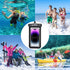 Hiearcool Waterproof Phone Pouch, Waterproof Beach Bag Compatible for iPhone 15 14 13 12 Pro Max, IPX8 Cellphone Travel Essentials for Beach -Blac...