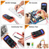 Digital Multimeter Voltmeter Battery Voltage Multi Tester Continuity Ohm Volt Amp DC AC Current Resistance Diodes 2000 Counts Electrical Test Mete...