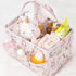 Baby Caddy Diaper Bag - Changing Bag Baby Multi-Function Travel Diaper Caddy Bags for Baby Care, Large Capacity, Stylish and Durable (Pink)...