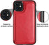 HianDier Wallet Case for iPhone 11 6.1-inch Slim Protective Case with Credit Card Slot Holder Flip Folio Soft PU Leather Magnetic Closure Cover fo...