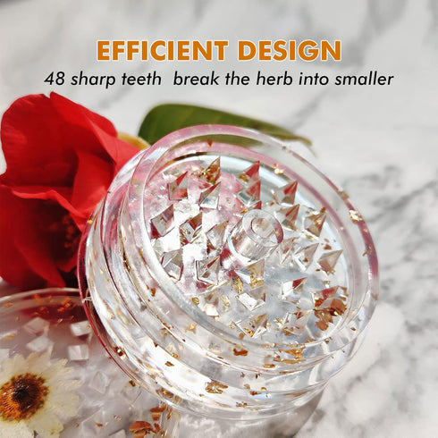Large Resin Grinder Mold for Resin - 3in Silicone Mold with Efficient Spikes Shape, Premium Silicone Molds for Casting to Grinding Spice and More ...