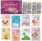 Valentines Cards for Kids Classroom,28 Pack Valentines Day Cards for Kids with Cute Animal Washi Tape , DIY Crafts Washi Tape Kit for Gift Wrappin...