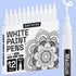 ARTISTRO Paint Pens for Rock Painting, Stone, Ceramic, Glass, Wood, Tire, Fabric, Metal, Canvas. Set of 12 Markers for Acrylic Painting, Water-bas...