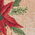 Decorative Christmas Poinsettias Candles Design Tapestry, 13" X 70" Table Runner...