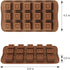 homEdge Truffle Mold, Set of 4 Packs Food Grade Non-Stick Silicone Jelly Chocolate Candy Ice Molds...