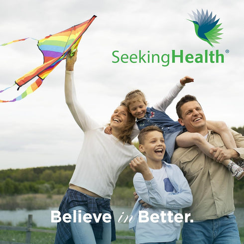 Seeking Health Hydroxo B12 with Folinic Acid - Supplement with Non-Methylated Form of Folate - Vitamin B12 Complex for Heart Health Support - 60 L...