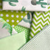 8pcs 18 x 22inches (46x56cm) Cotton Fabric Cactus Pattern Pre-Cut Quilt Squares Fat Quarters Fabric Bundles for Sewing and Quilting...