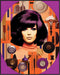 Posterizer 1 pcs-surreal vintage collage with retro woman-Retro Art-Abstract & Modern Art-Gift for Art Lovers- UNFRAMED Wall Art...