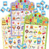 Birthday Bingo Game 24 Players for Kids Die-Cut Bingo Cards Party Game School Classroom Activities Supplies...