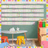 Pastel Number Lines (-20 to +120) Bulletin Board for Classroom Wall 120 Chart Number Line Bulletin Board Cutouts Math Number Bulletin Board Decora...