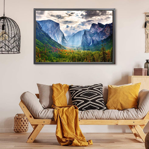 Yosemite Jigsaw Puzzles for Adults 1000 Pieces, 1000 Pieces for Nature National Park Puzzles, for Women & Men & Mom & Dad...
