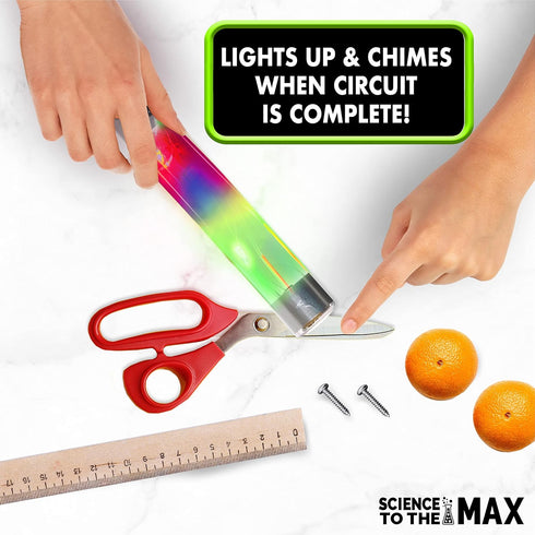 Hands On Lightning Rod - Educational Science Toys for Boys and Girls - Learn Science of Electricity and CIrcuits - Human Electricity Conductor...