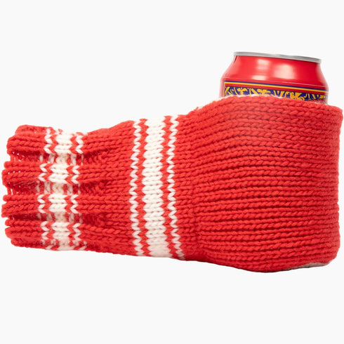 Suzy Mitt, The Original Knit Can Cozy, Perfect for White Elephant Gift, Yankee Swap, Christmas Beer Gifts, and Tailgating...