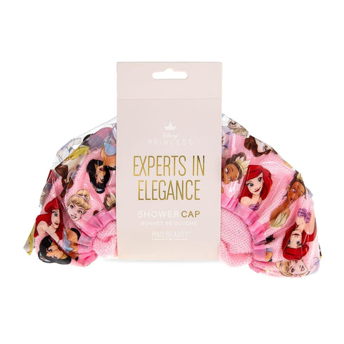 Mad Beauty Disney Princess Shower Cap | Water Repellent | Keeps Hair Tucked Away During Beauty Routine | Cruelty-Free Cosmetics | Skincare Gifts f...