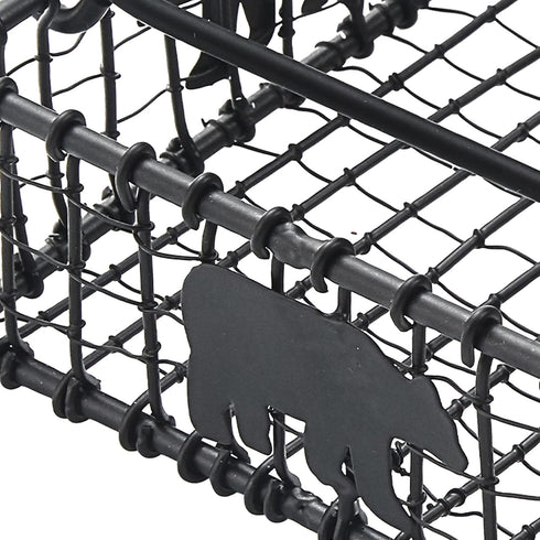 Park Designs Lodge Black Bear Wire Beverage Napkin Holder...