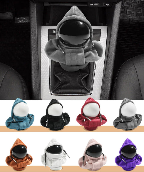 Fashionable Sweater Design Car Gear Shift Cover,Gear Stick Cover,Universal Fit Shift Gear Cover,Shift Cover for Car,Soft Shift Knob Cover Interior...