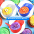 12 Pack Baseball Helmet Ice Cream Bowl 8 oz Plastic Baseball Cap Chip Bowl with 12 Pack Disposable Dessert Taster Spoons for Kids Birthday Ice Cre...
