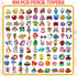 100 Pcs Cute Pencil Topper Decoation,Mixed Different Style Lovely Pencil Clips,Bulk Pen Toppers Charm Accessories for Kids,Classroom Rewards Prize...