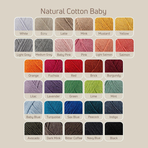 Sensy 100% Recycled Cotton Yarn for Amigurumi Knitting and Crochet, Macrame Yarn, Ideal for Blanket, Throws, Pillow, Baby Dolls Projects 4 Skeins ...