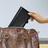 CoBak Premium Leather Checkbook Cover - RFID Blocking, Classic Design, Slim & Durable - Perfect for Personal & Business Checks...