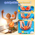 Reusable Water Balloons for Kids-12 PCS Refillable Water Ball Quick Fill Splash Balls for Summer Beach Toys Outdoor Activities Pool Toy for Boys G...