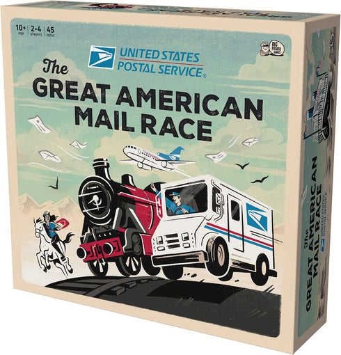 USPS Great American Mail Race: A Letter-Carrying Family Board Game for Kids 10+ and Adults...